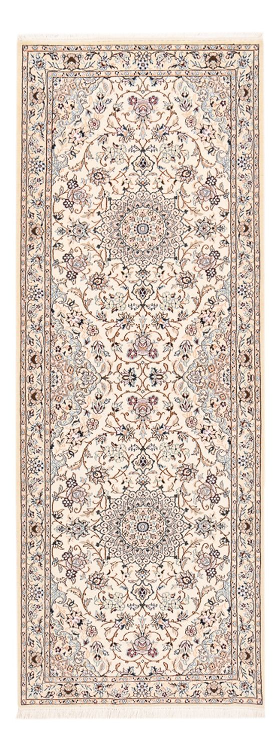 Läufer Perser - Nain - Royal - 241 x 92 cm - creme