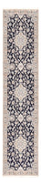 Läufer Perser - Nain - Royal - 315 x 69 cm - dunkelblau