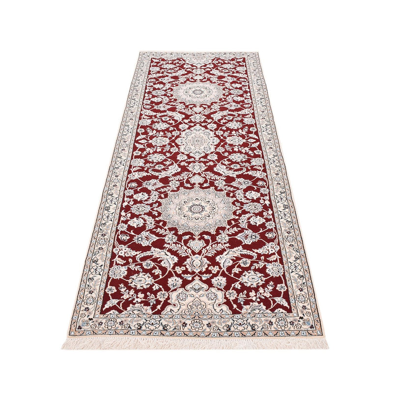 Läufer Perser - Nain - Royal - 275 x 93 cm - rot