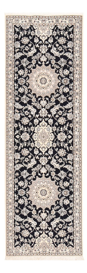 Läufer Perser - Nain - Royal - 275 x 90 cm - dunkelblau