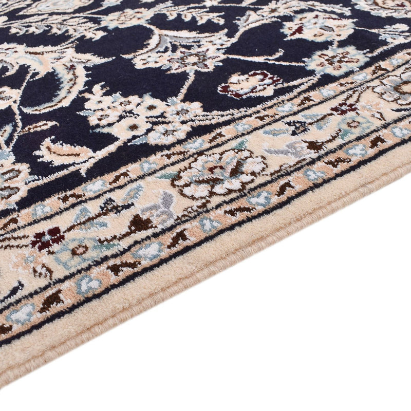 Läufer Perser - Nain - Royal - 275 x 90 cm - dunkelblau