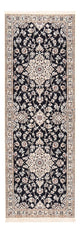 Läufer Perser - Nain - Royal - 213 x 72 cm - dunkelblau