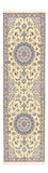 Läufer Perser - Nain - Royal - 204 x 60 cm - beige