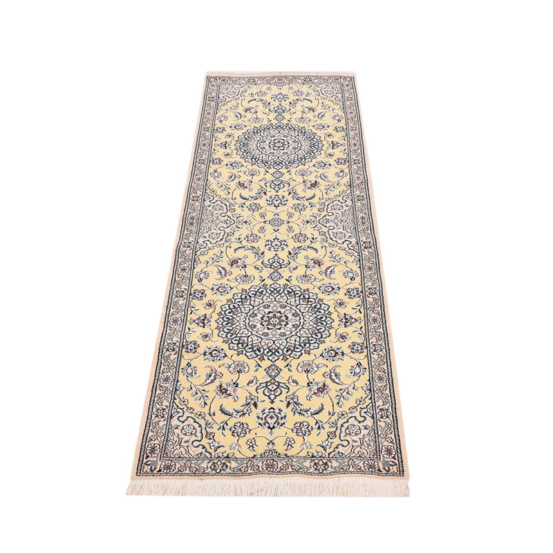 Läufer Perser - Nain - Royal - 204 x 60 cm - beige
