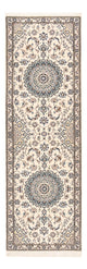 Läufer Perser - Nain - Royal - 200 x 62 cm - creme