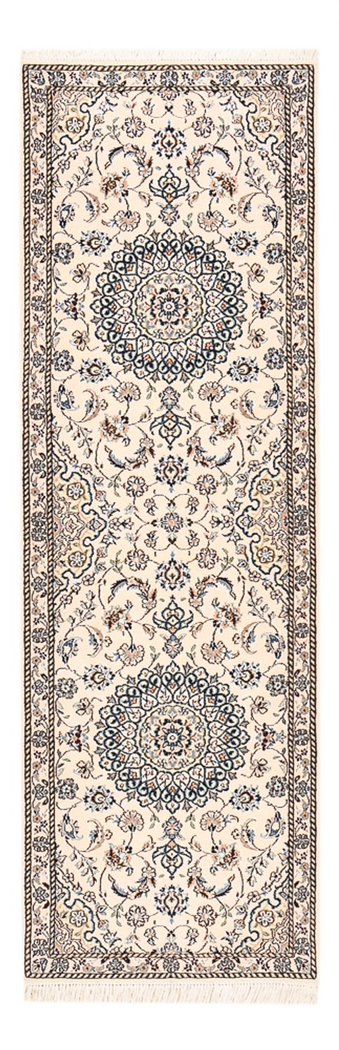 Läufer Perser - Nain - Royal - 200 x 62 cm - creme
