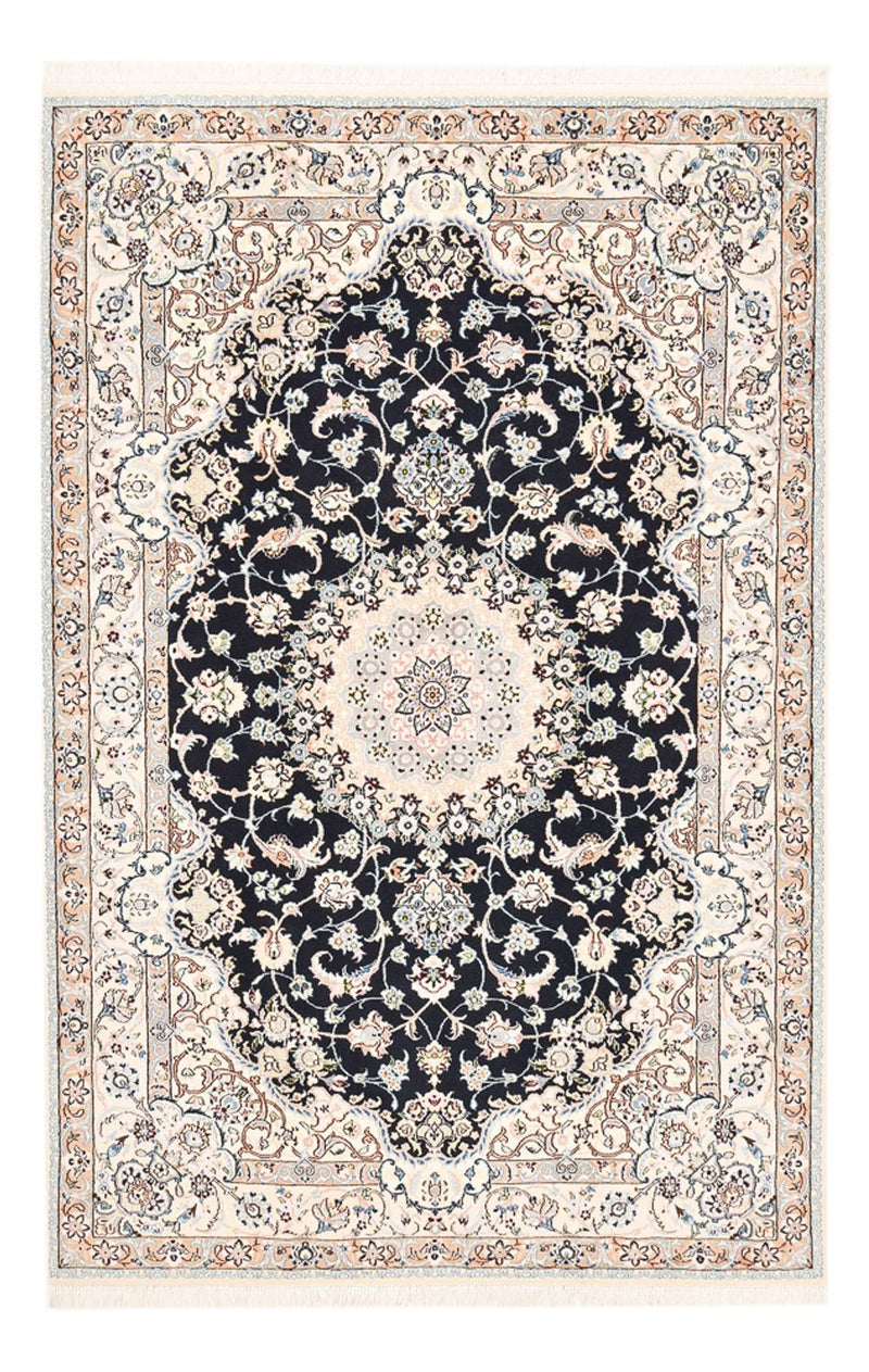 Perserteppich - Nain - Royal - 252 x 164 cm - dunkelblau