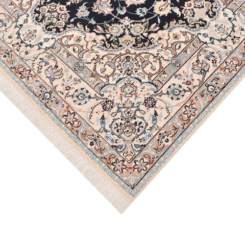Perserteppich - Nain - Royal - 252 x 164 cm - dunkelblau