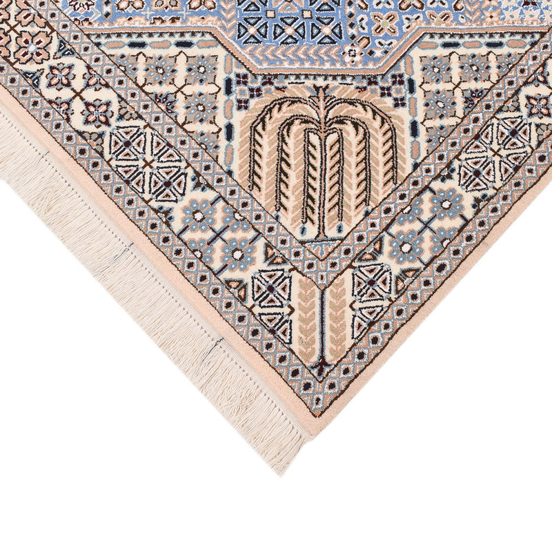 Perserteppich - Nain - Royal - 195 x 137 cm - hellblau