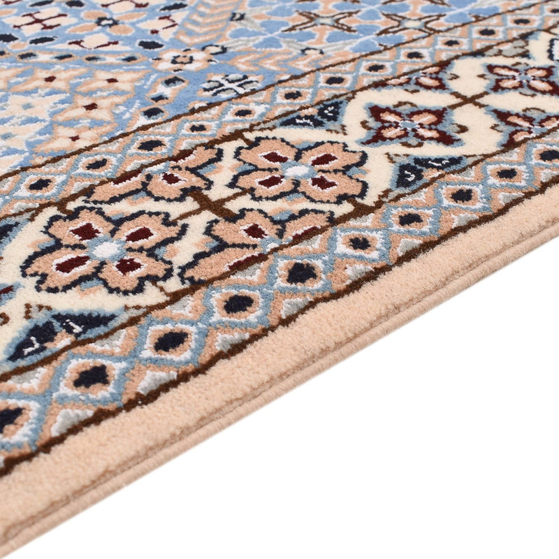 Perserteppich - Nain - Royal - 195 x 137 cm - hellblau
