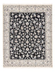Perserteppich - Nain - Royal - 194 x 147 cm - dunkelblau