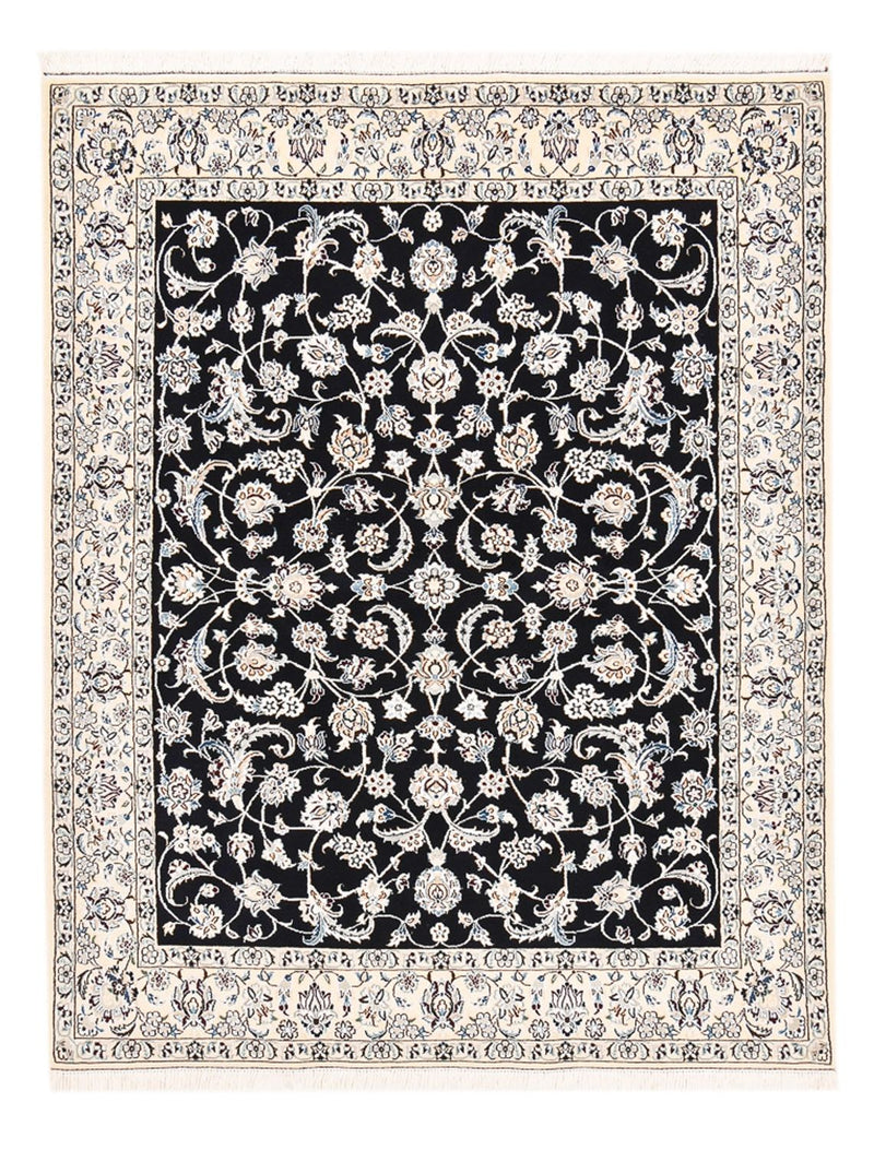 Perserteppich - Nain - Royal - 194 x 147 cm - dunkelblau