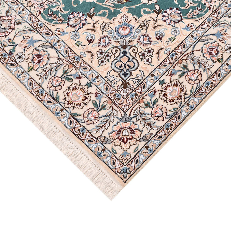 Perserteppich - Nain - Royal - 203 x 127 cm - grün