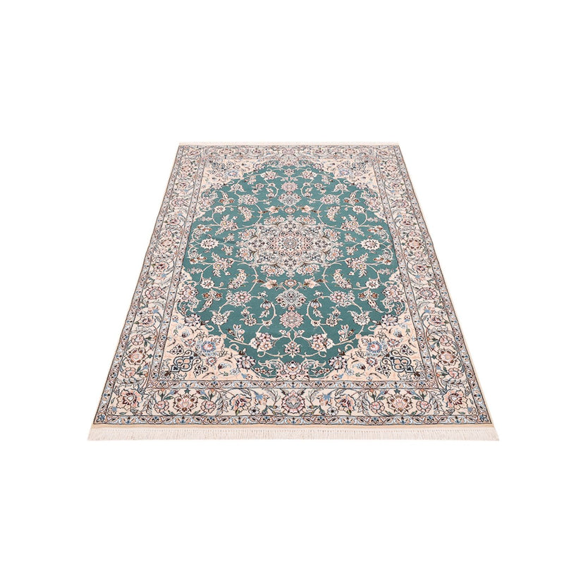 Perserteppich - Nain - Royal - 203 x 127 cm - grün