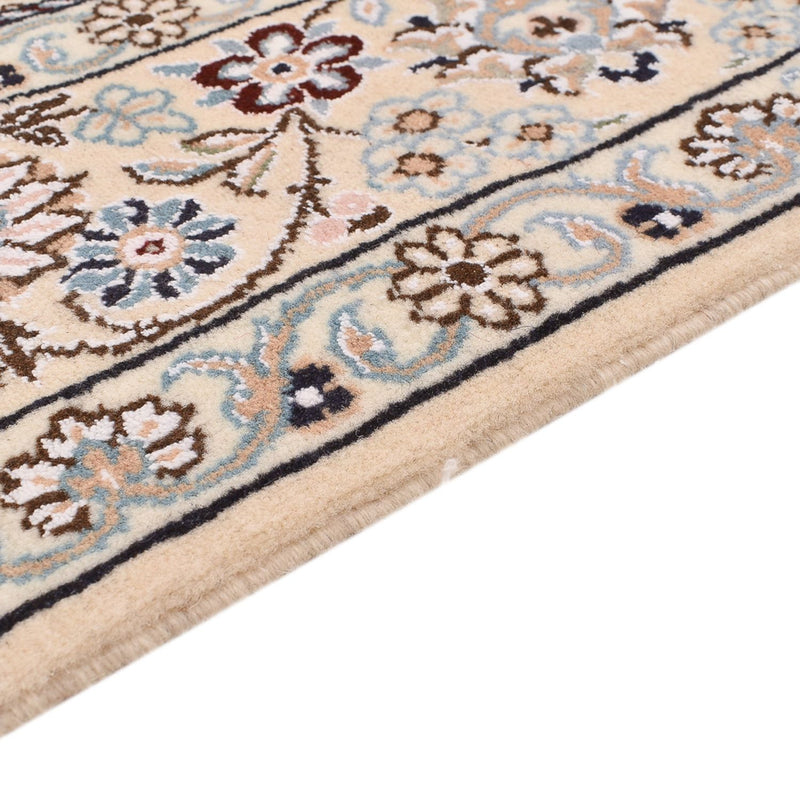 Perserteppich - Nain - Royal - 196 x 130 cm - creme