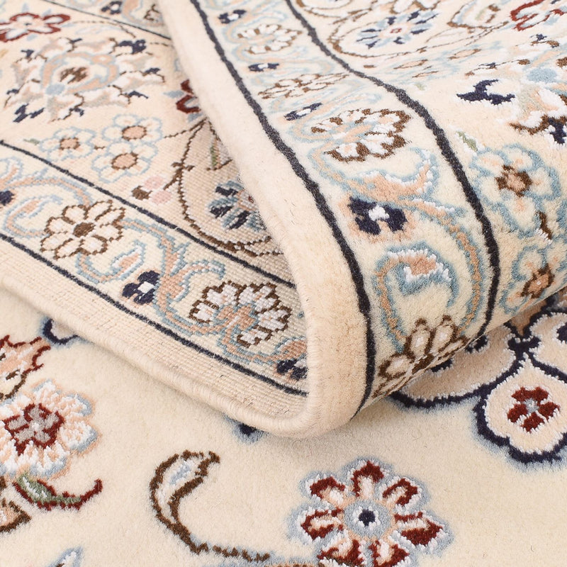 Perserteppich - Nain - Royal - 196 x 130 cm - creme