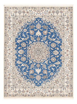 Perserteppich - Nain - Royal - 202 x 151 cm - blau