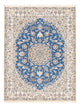 Perserteppich - Nain - Royal - 202 x 151 cm - blau
