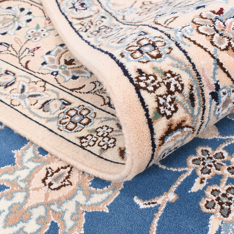 Perserteppich - Nain - Royal - 202 x 151 cm - blau