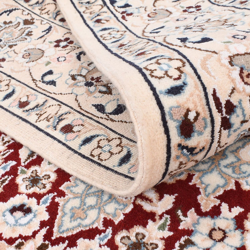 Perserteppich - Nain - Royal - 195 x 127 cm - rot