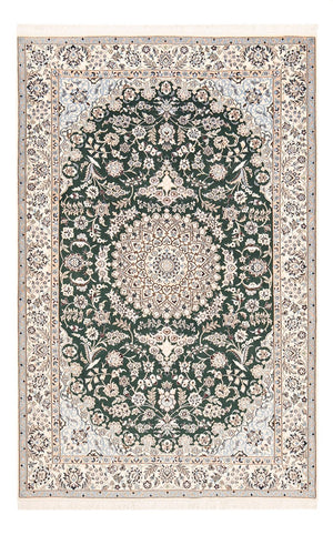 Perserteppich - Nain - Royal - 255 x 159 cm - dunkelgrün
