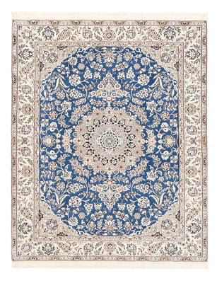 Perserteppich - Nain - Royal - 201 x 155 cm - blau