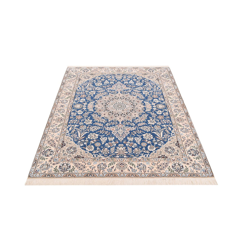 Perserteppich - Nain - Royal - 201 x 155 cm - blau