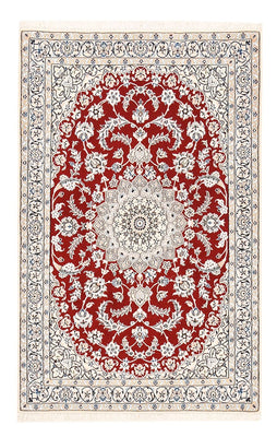 Perserteppich - Nain - Royal - 155 x 105 cm - rot