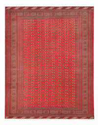 Turkaman Teppich - 340 x 259 cm - rot