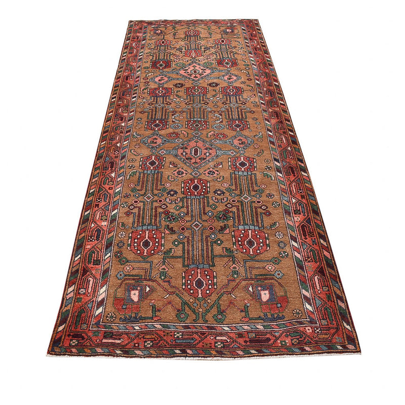 Läufer Perser - Nomadic - 317 x 112 cm - terrakotta