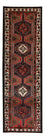 Läufer Perser - Nomadic - 318 x 100 cm - dunkelrot