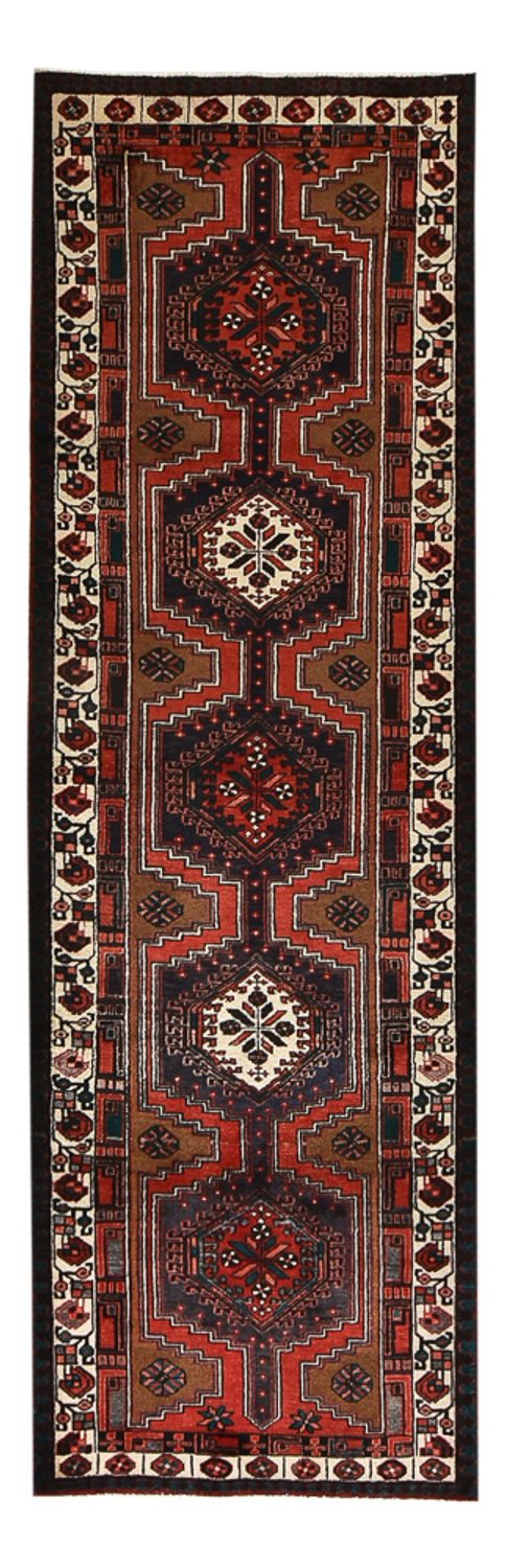 Läufer Perser - Nomadic - 318 x 100 cm - dunkelrot