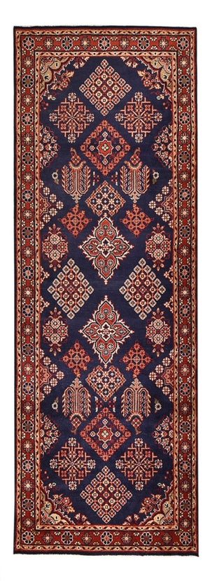 Läufer Perser - Nomadic - 329 x 115 cm - dunkelblau