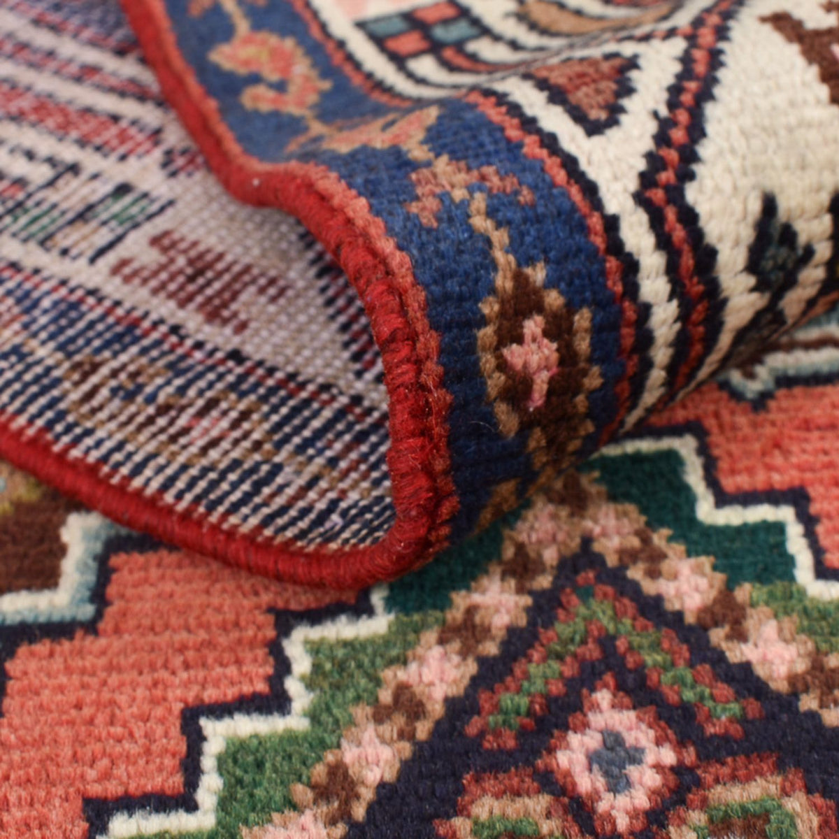 Läufer Perser - Nomadic - 290 x 83 cm - hellrot