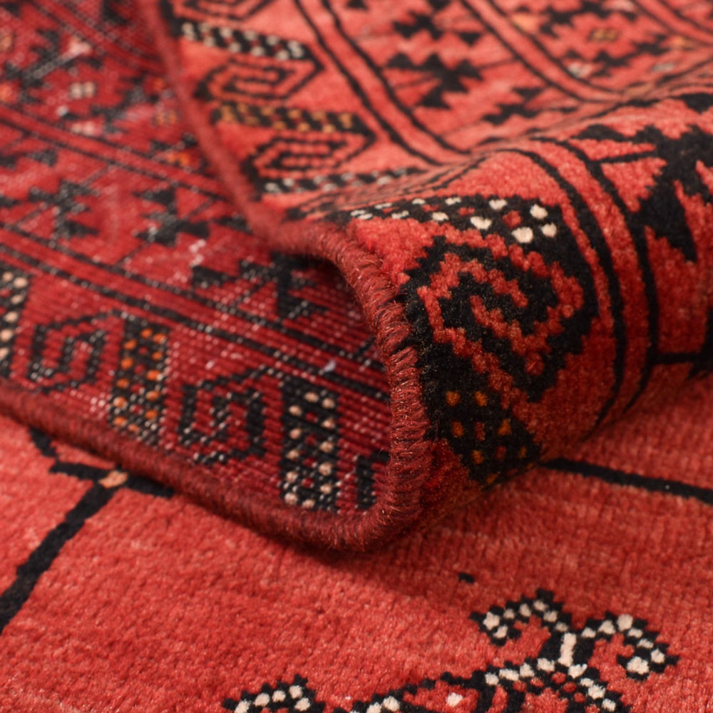 Turkaman Teppich - 150 x 117 cm - rot