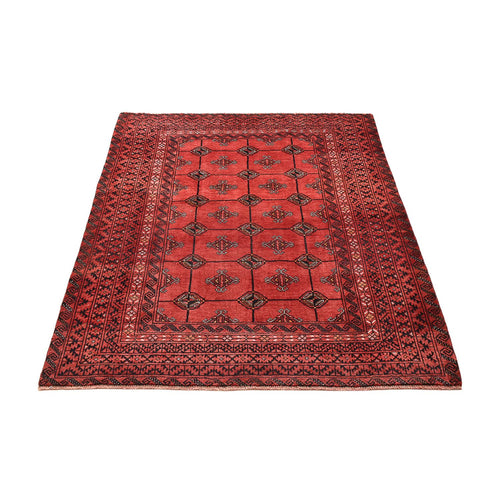 Turkaman Teppich - 150 x 117 cm - rot