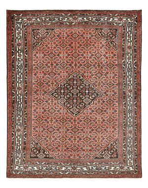 Perserteppich - Nomadic - 198 x 155 cm - hellrot