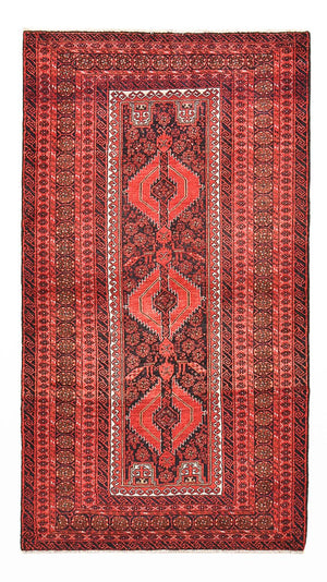 Läufer Belutsch - 180 x 100 cm - rot