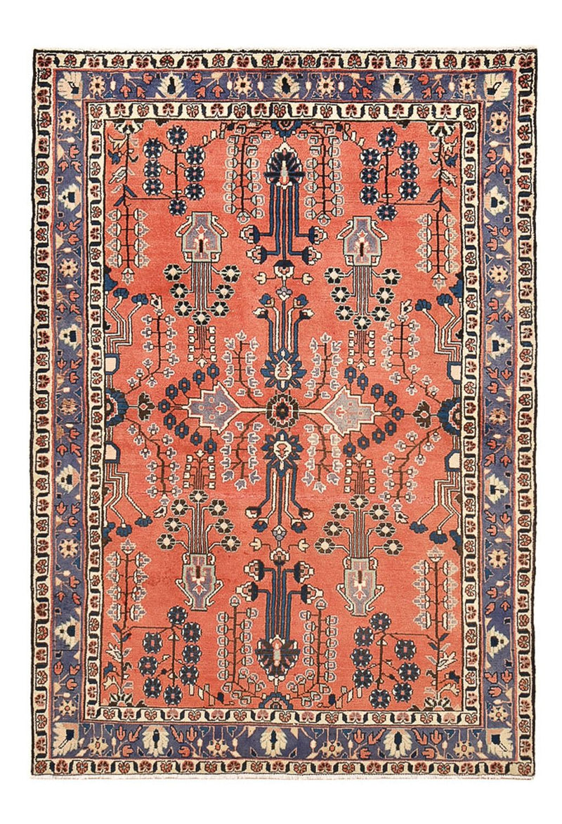 Perserteppich - Nomadic - 191 x 129 cm - hellrot