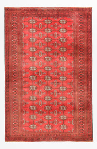 Turkaman Teppich - 182 x 113 cm - rot