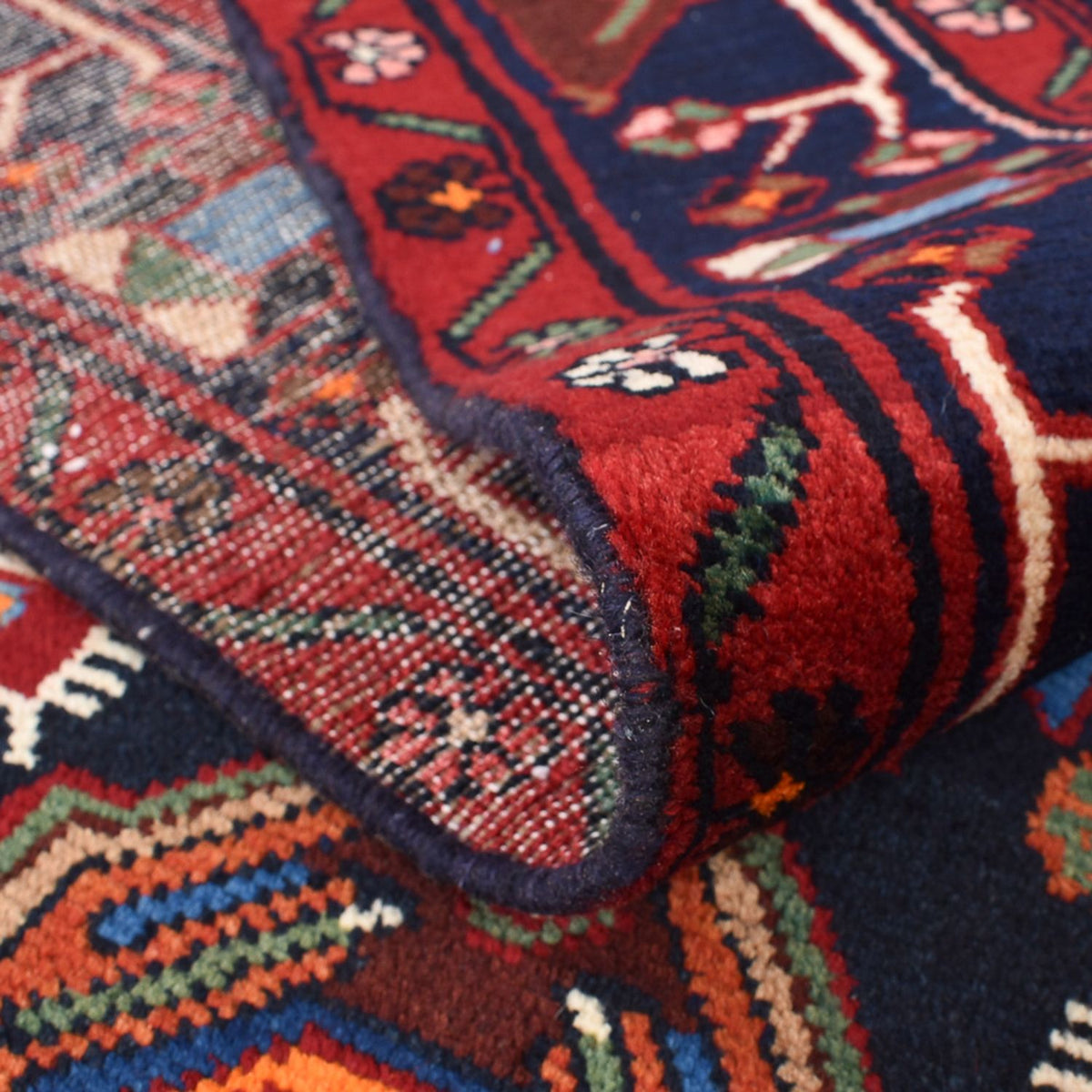 Perserteppich - Nomadic - 210 x 143 cm - mehrfarbig