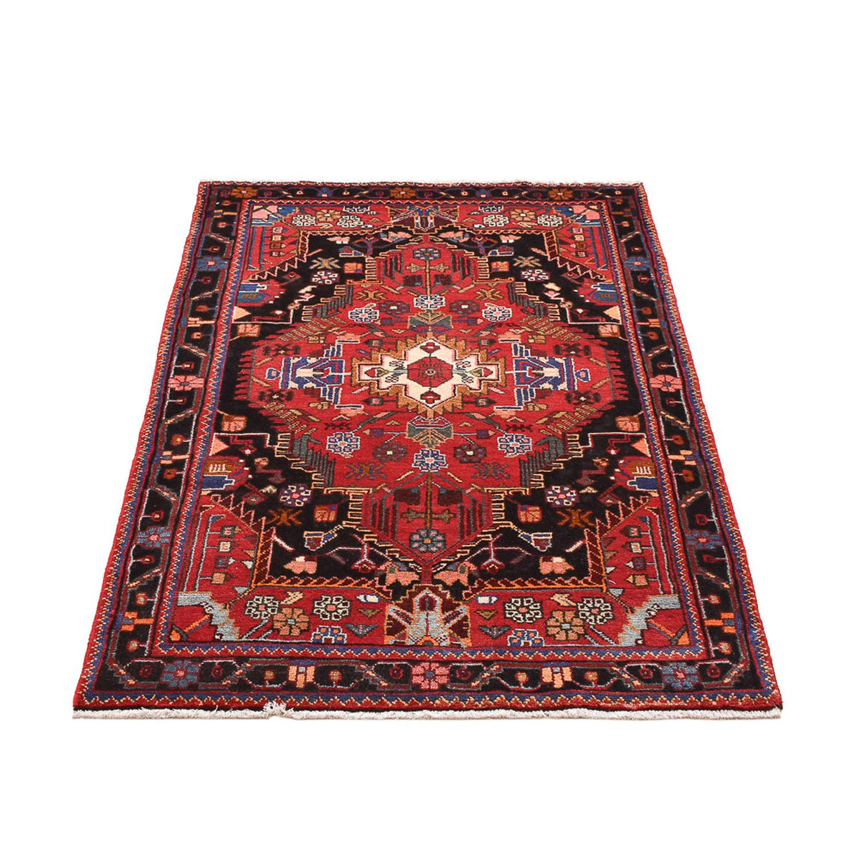 Perserteppich - Nomadic - 147 x 100 cm - rot
