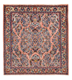 Perserteppich - Classic - 110 x 99 cm - hellrot