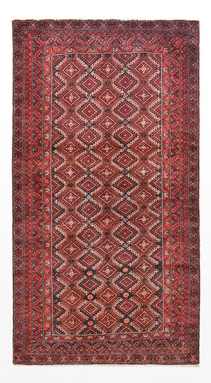 Läufer Belutsch - 180 x 93 cm - rot