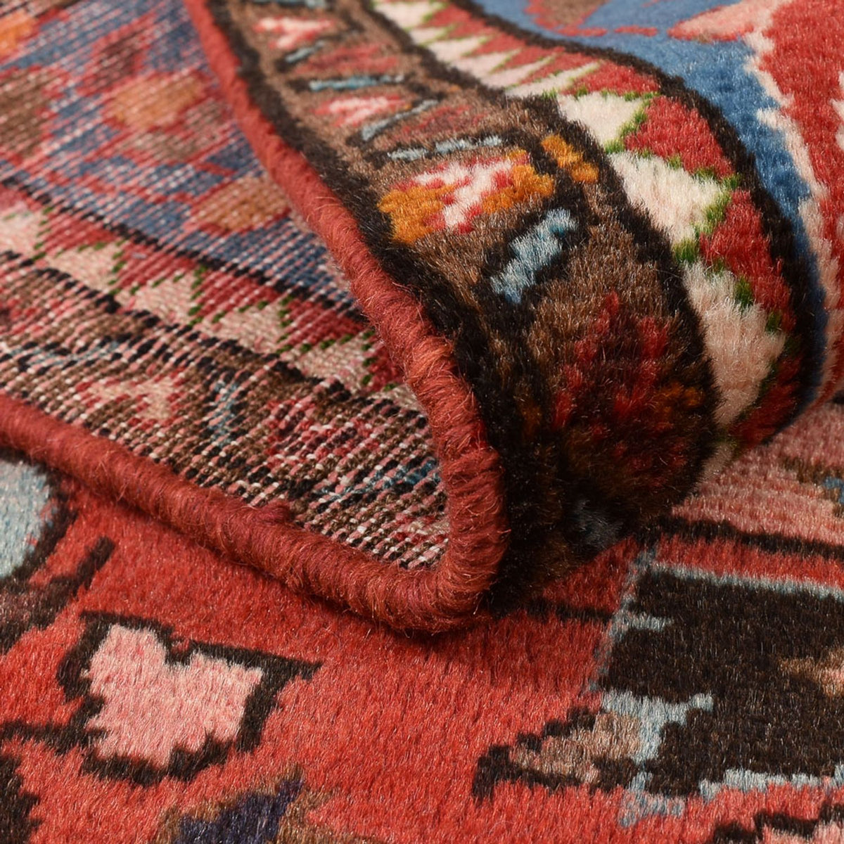 Perserteppich - Nomadic - 157 x 112 cm - rot