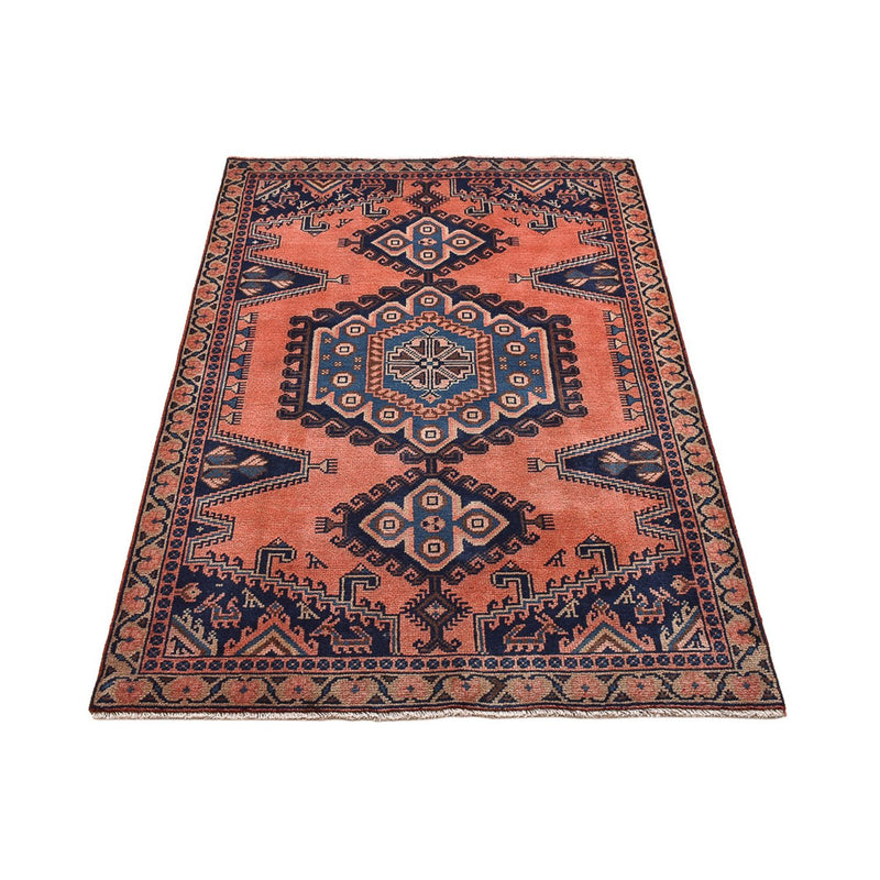 Perserteppich - Nomadic - 160 x 103 cm - hellrot