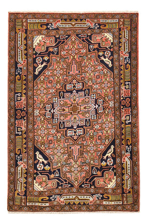 Perserteppich - Nomadic - 160 x 102 cm - hellrot