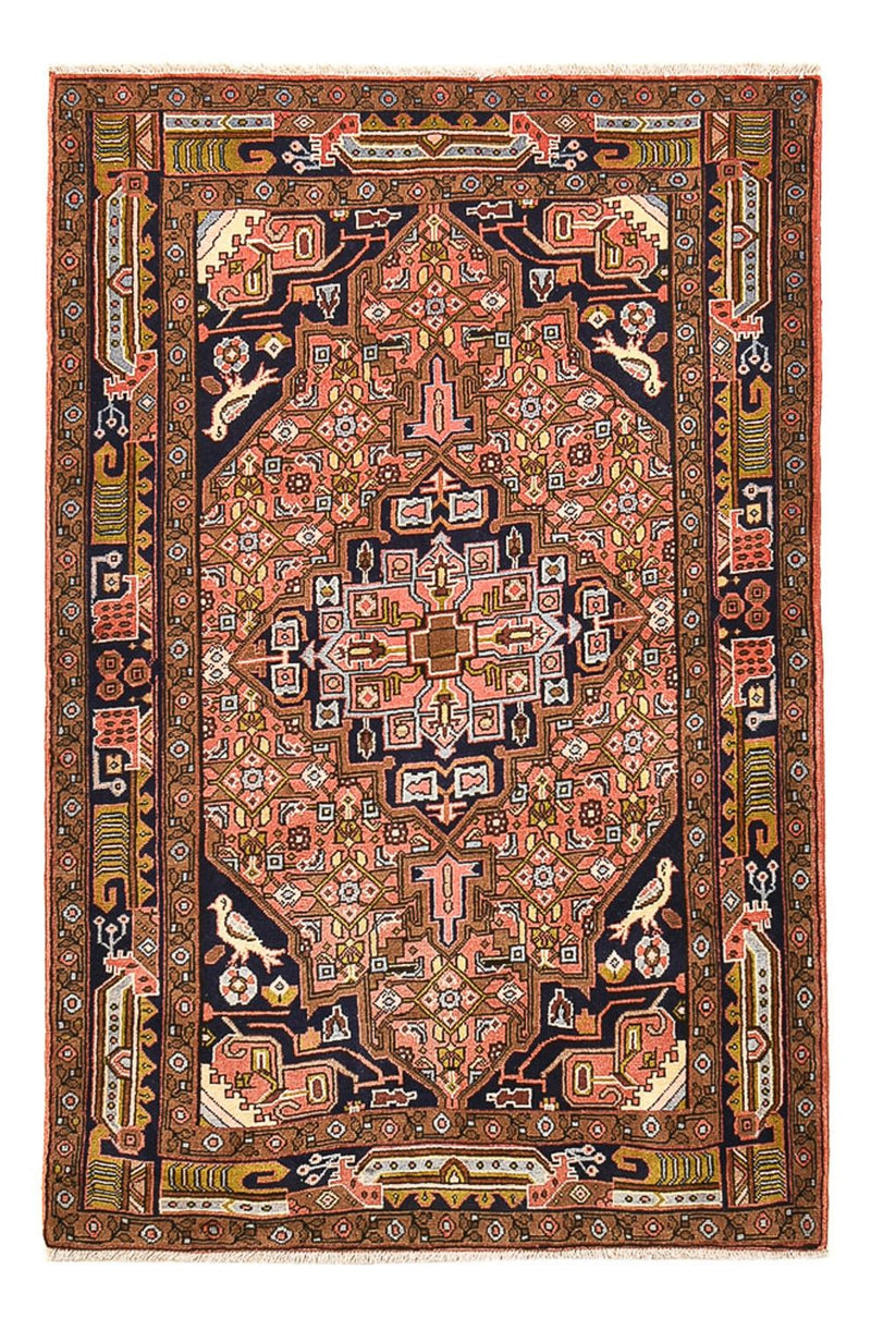 Perserteppich - Nomadic - 160 x 102 cm - hellrot