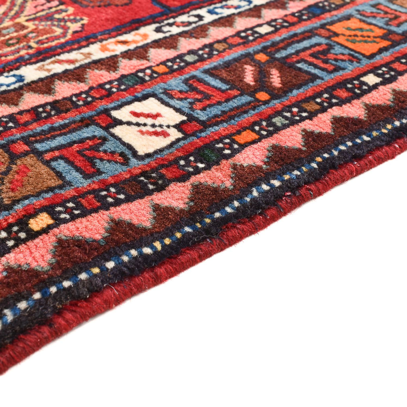 Perserteppich - Nomadic - 143 x 87 cm - rot
