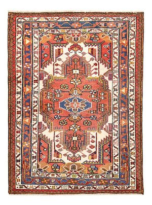 Perserteppich - Nomadic - 126 x 93 cm - mehrfarbig